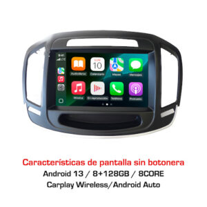 Pantalla multimedia específica Opel Insignia 2014-2016 / SPF2808