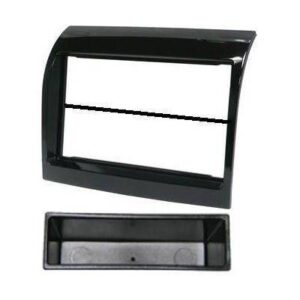 Marco 2DIN Negro Brillante con cajetin CITROEN, CITROEN Jumper 2011-, Fiat, FIAT Ducato 2011-, PEUGEOT, PEUGEOT Boxer 2011- | CR2FI12