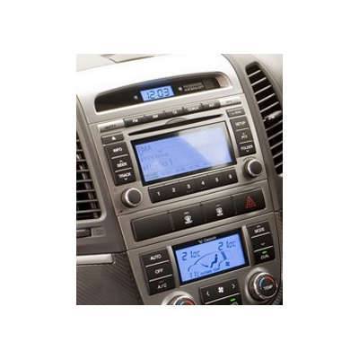 Radio diafragma para Hyundai Santa Fe cm Facelift doble 2 din autoradio marco 