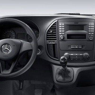 KIT Marco DOBLE DIN Negro | MERCEDES Sprinter (W906) 2015- MERCEDES  Vito (W447) 2015- | CR2MB04 - Imagen 2