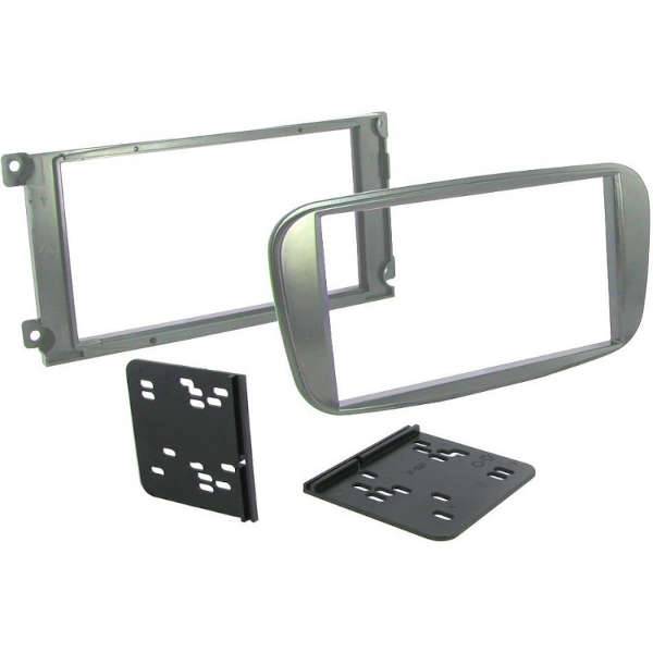 KIT Marco DOBLE DIN Plata Ford, FORD C-Max 2006-2010, FORD FOCUS 2007-2010, FORD Galaxy 2006-, FORD MONDEO 2007-2014, FORD S-Max 2010- | CR2FO01G |