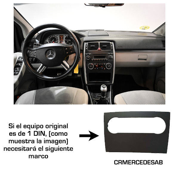 Mercedes W169, W245, W639, W906 - VW Crafter 2006-2016 / FR0546 - Imagen 2