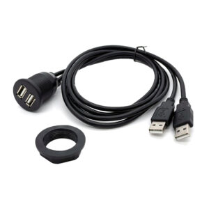 Prolongador USB empotrar • CABDUOUSBUSB
