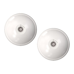Kit 2 unidades UFO3 color blanco con la misma llave • KIT2UFO3DUOBLANCO