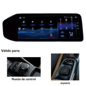 Unidad multimedia específica 12.3" Lexus ES 2013-2017 HIGH VERSION con monitor original LINUX • SPFES1230HLI