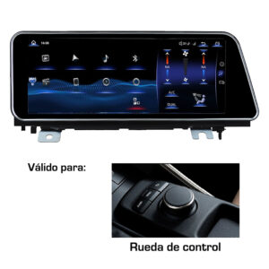 Unidad multimedia específica 12.3" Lexus RX Versión con rueda de control 2016-2019 LINUX • SPFRX1619KLI